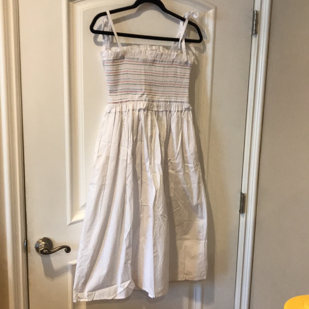 Smoked poplin dress by English Factory. - Picture 2 of 16